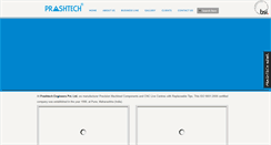 Desktop Screenshot of prashtech.com